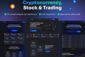 UI8 – Cryptolly – Cryptocurrency Landingpage & Dashboard U1126