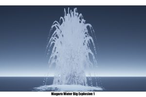 Unreal Engine –Niagara Water Explosions Pack 01 UE306