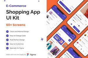 UI8 – E-Commerce Shopping App UI Kit U1135