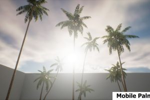 Unreal Engine – Mobile Palm Pack UE1284