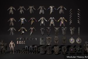 Unreal Engine – Modular Heavy Armour UE1286