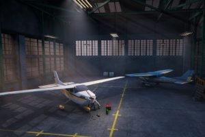 Unreal Engine – Airplane Hangar UE540