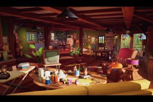 Unreal Engine – Stylized Countryside House Interior UE1299