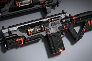 Unreal Engine –Sci-Fi Assault Rifle UE321