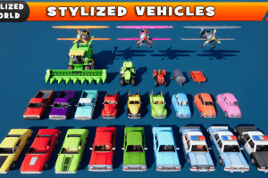 Unreal Engine – Stylized Vehicles UE1163