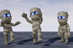 Unreal Engine –Stylized Mummy UE331