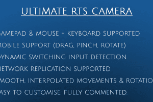 Unreal Engine – Ultimate RTS Camera UE1170