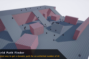 Unreal Engine – AI Grid Path Finder UE1185