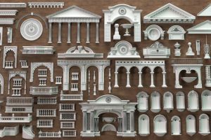 Artstation-Building Facade Collection 7 – 88 pieces 3D model C5345
