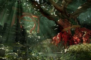 Unreal Engine –Japanese Forest Grave UE345