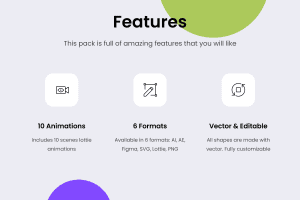 UI8 –   Digital Marketing Lottie Animations U1046