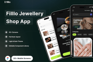 UI8 – Filllo Jewellery Shop App UI Kit U1053