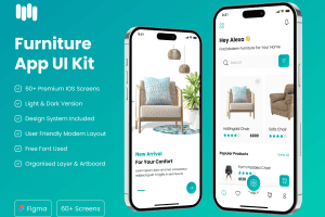UI8 – Furniture Store App UI Kit U1063