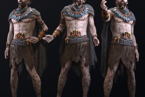 Unreal Engine –Celtic Druid Male Vikings Fantasy Collection UE273