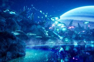 Unreal Engine –  Alien Planet Fantasy Environment – Swamp Plants UE1078