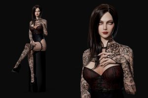Unreal Engine – Lady Vamp UE423
