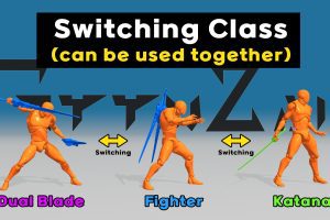 Unreal Engine – Powerful Fighter Pack(Can be used with my Sword Pack) UE1135