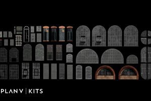 Unreal Engine – Plan V Window Kit UE1244