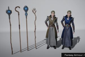 Unreal Engine – Fantasy Armour – Caster UE1276