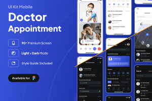 UI8 – Doctor Appointment – Booking Doctor Apps U1224