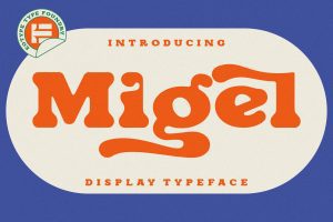 UI8 – Migel – Display Typeface U1277