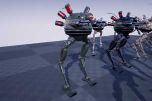 Unreal Engine – SCI FI: DROID BIPED SENTINEL UE1397