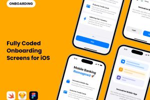 UI8 – Coded Onboarding Screens for iOS U1352