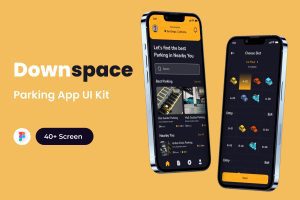 UI8 – Downspace – Parking App UI Kits U1226