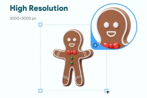 UI8 – Winter Element Style 3D Icon U1328