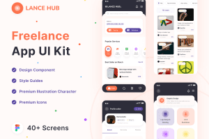 UI8 – Lance Hub UI Kit U1393