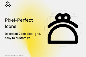UI8 – Finance & Payments — Pixel-Perfect 240 Icons U1238