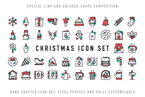 UI8 – Christmas icon set U1350