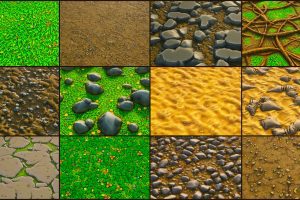 Unreal Engine – Stylized materials VOL 1 UE2110