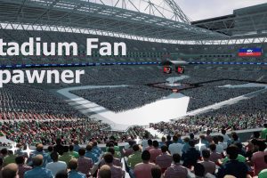 Unreal Engine – Stadium / Event Fan Spawner V2 UE1307