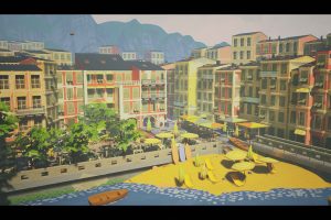 Unreal Engine – Stylized Tuscany Seaside City UE2112