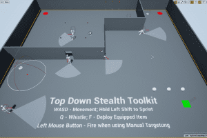 Unreal Engine – Top Down Stealth Toolkit UE1539
