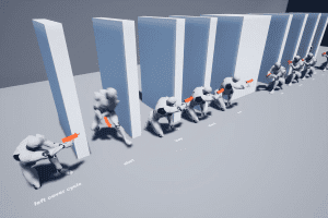 Unreal Engine – GunFu Pistol Attacks UE1608