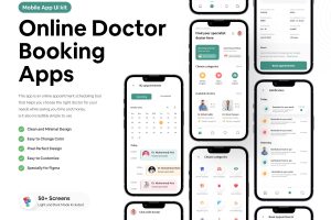 UI8 – Online Doctor Booking Apps U1408