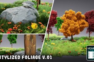 Unreal Engine – Stylized Foliage Pack V.01 UE1315