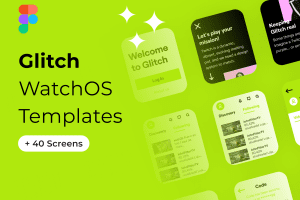 UI8 – Glitch – WatchOS Templates U1250