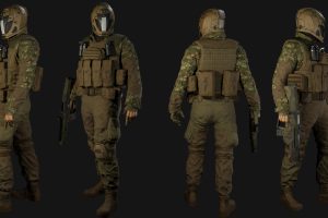 Unreal Engine – Sci-Fi Assault Trooper UE1484