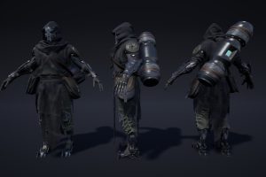 Unreal Engine – Sci-Fi Character 05 (Crow) UE1486