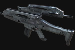 Unreal Engine – Animated XM8 Assault Rifle FPS Weapons Packes UE1516