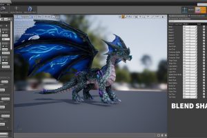 Unreal Engine – Elemental Dragon UE2198