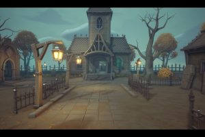Unreal Engine – Stylized “Graveyard” UE1536