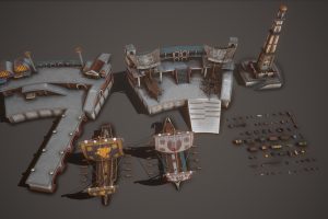 Unreal Engine – Ancient Seaport and Ship Pack UE1330