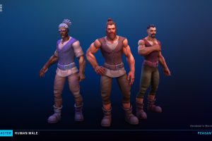 Unreal Engine – Modular Fantasy Stylized Human Male UE1552