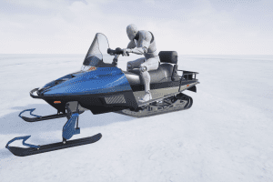 Unreal Engine – MULTIPLAYER READY : SNOWMOBILE UE1372