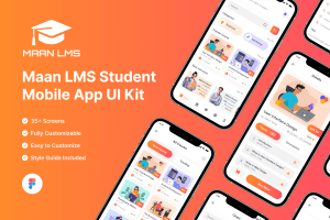 UI8 – Maan LMS- Student Mobile App Flutter iOS & Android UI Kit U1272