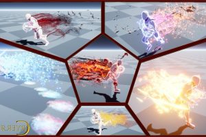 Unreal Engine – Niagara Dash Effects UE2301